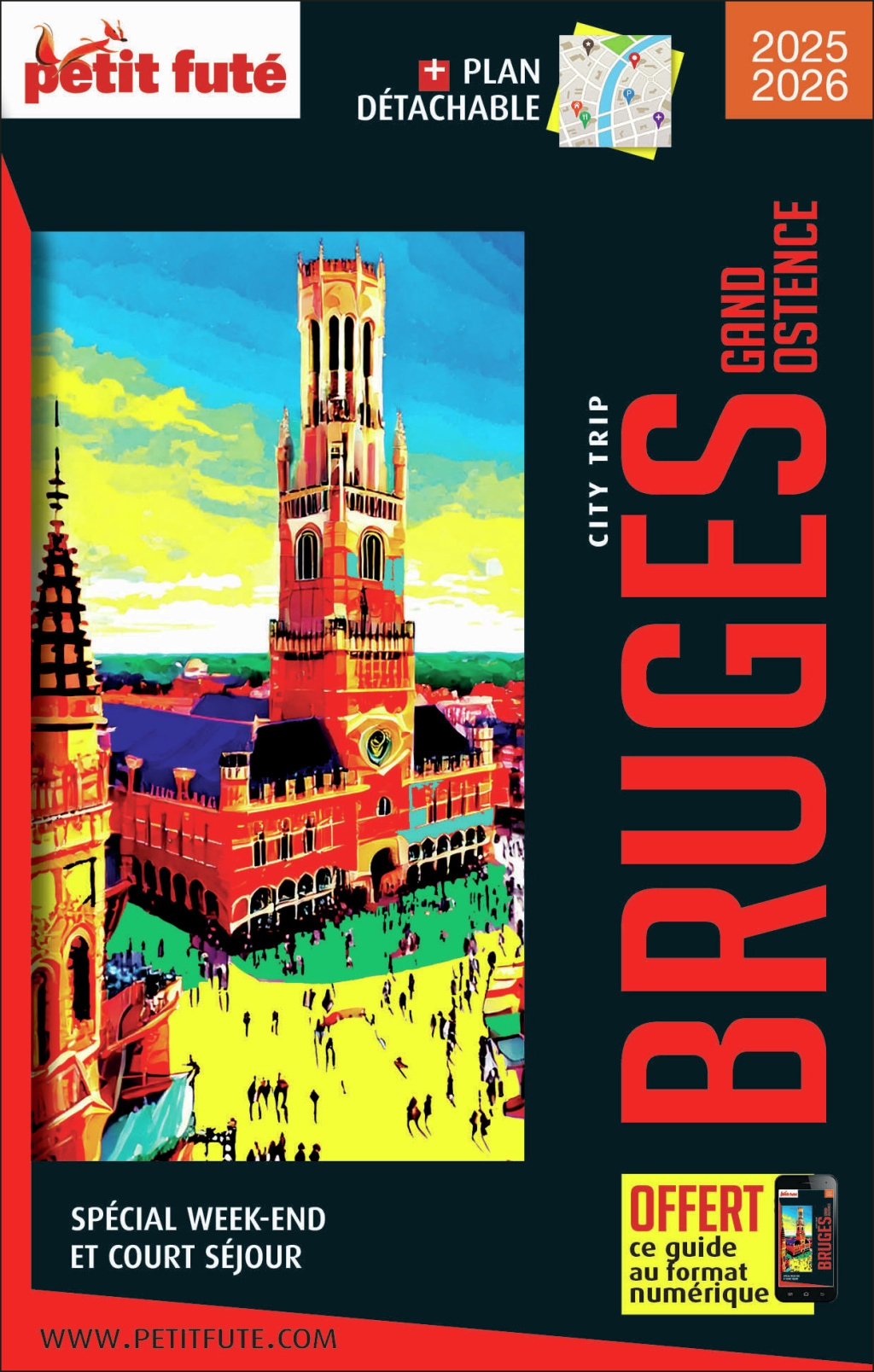 Guide Bruges Gand Ostende City Trip 2026 City trip Petit Futé