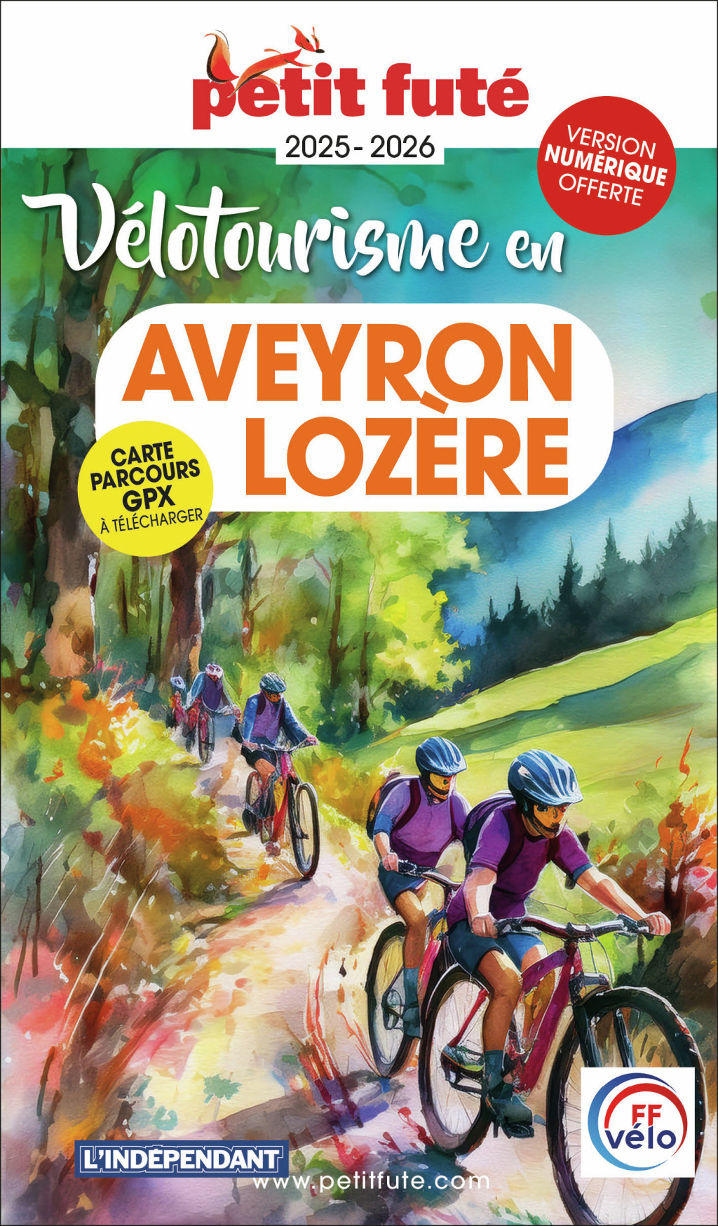 Guide Vélotourisme En Aveyron-lozère 2025 Petit Futé