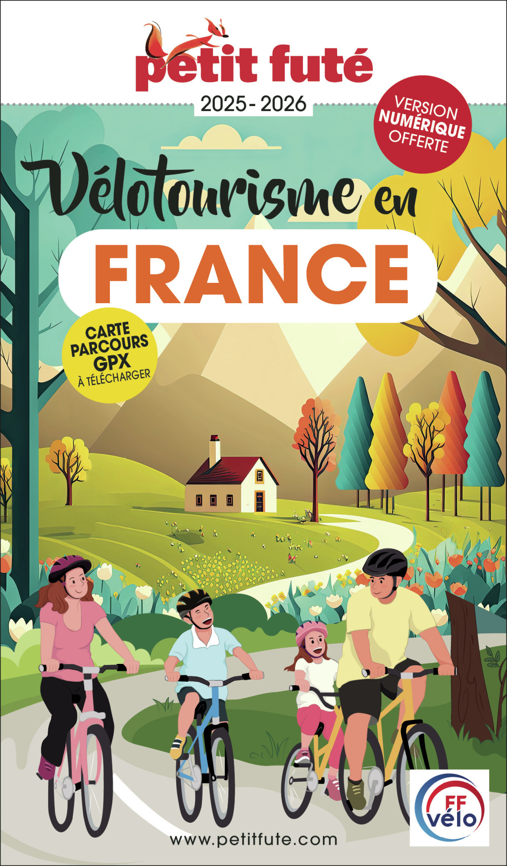 Guide Vélotourisme En France 2026/2027 Petit Futé
