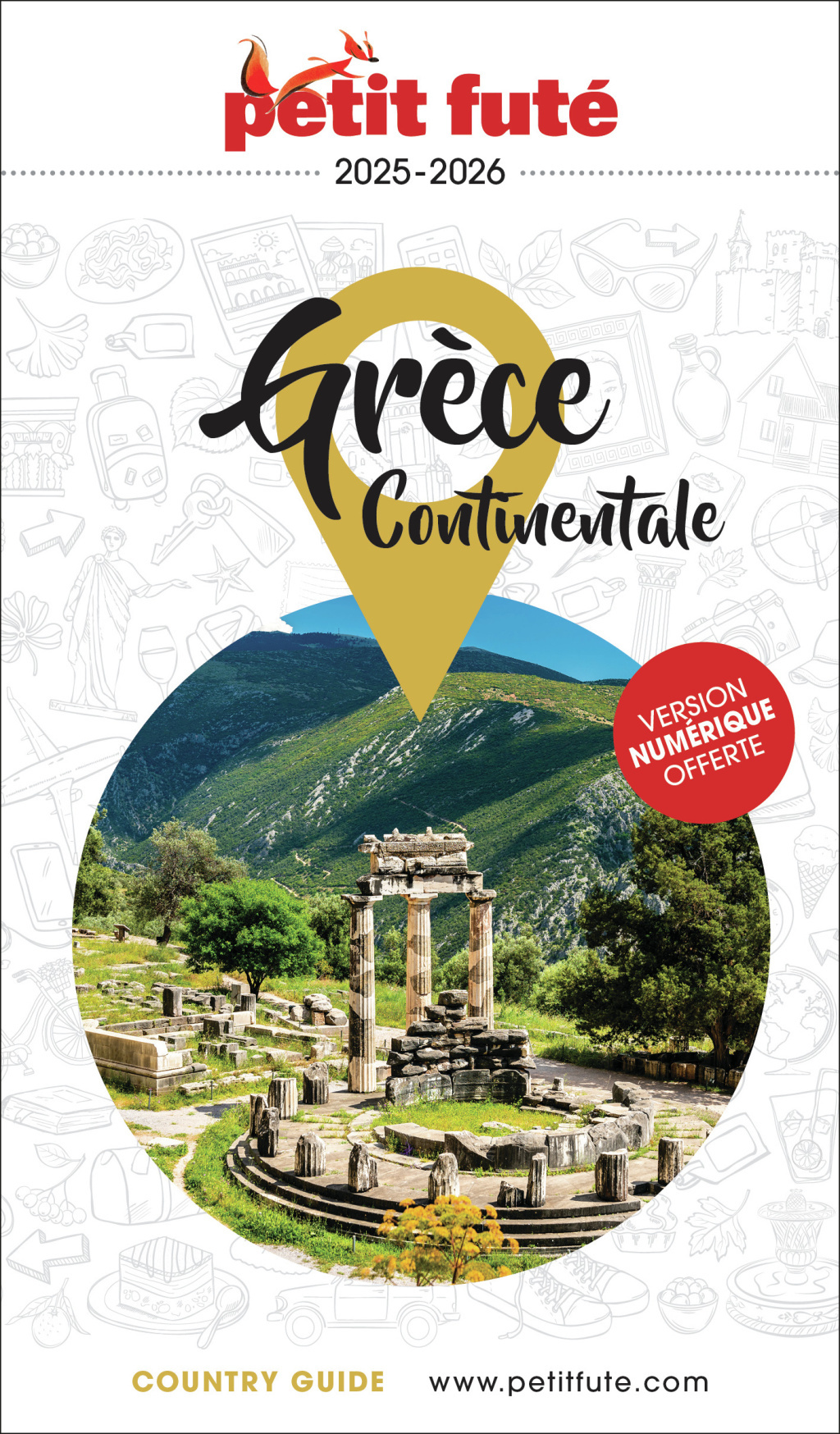 Guide Grèce Continentale 2025/2026 Petit Futé