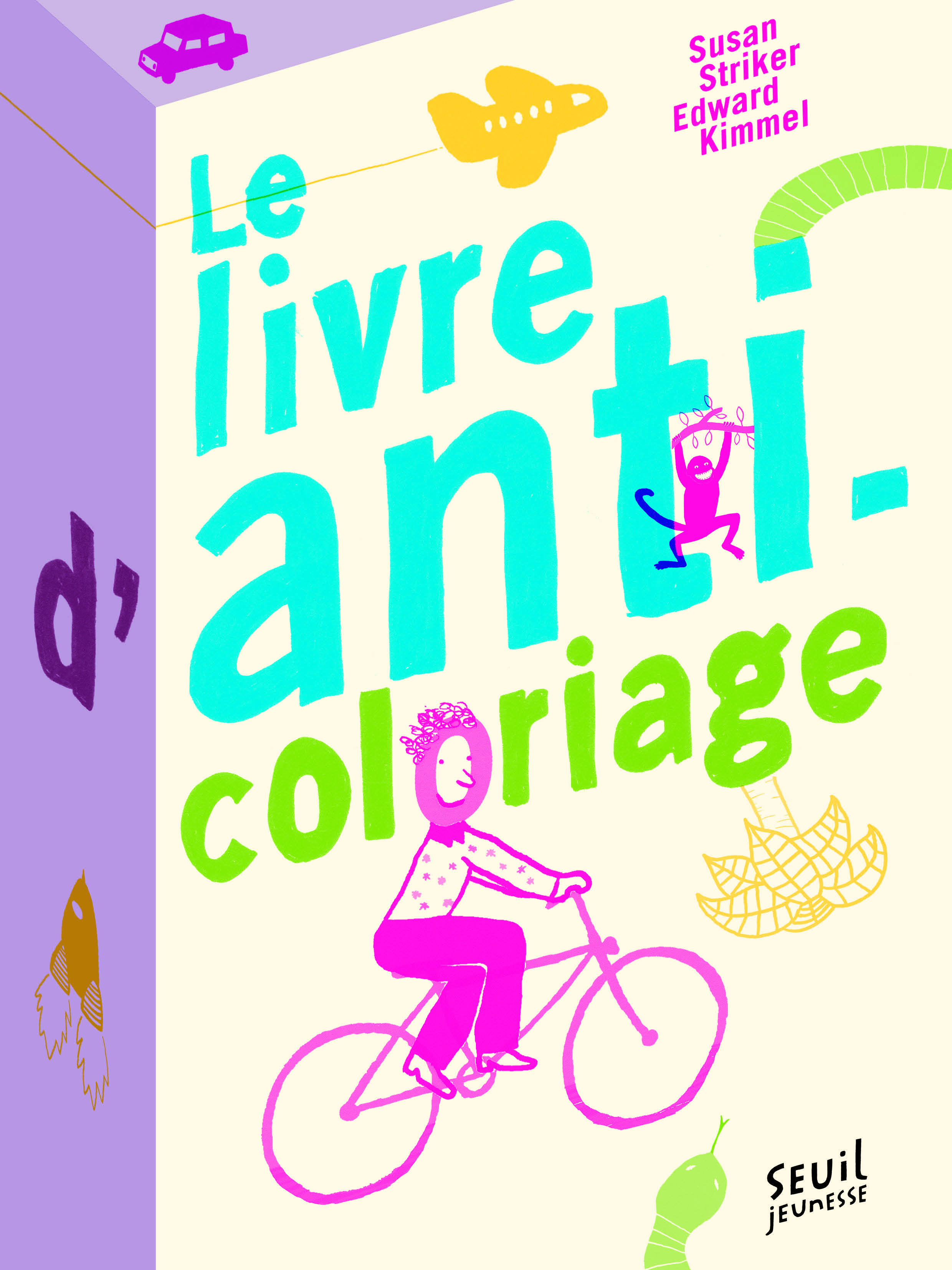 Le livre d'anti-coloriage