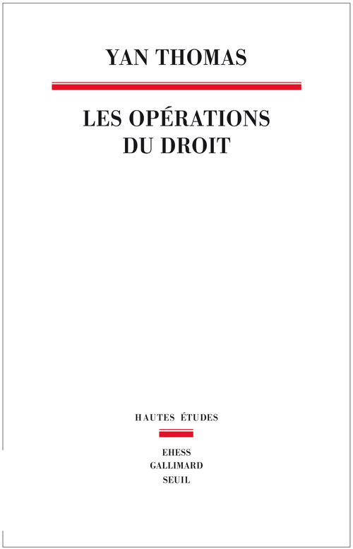Les Opérations du droit