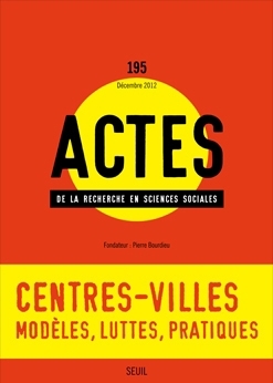 Actes de la recherche en sciences sociales, n°195