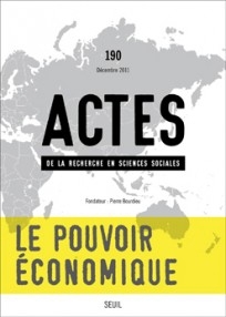 Actes de la recherche en sciences sociales,  n°190
