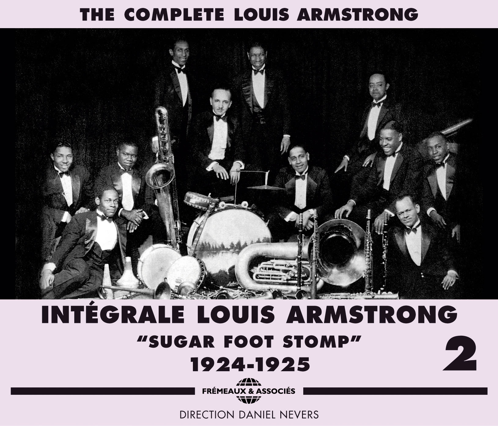 INTEGRALE LOUIS ARMSTRONG VOLUME 2 SUGAR FOOT STOMP 1924 1925 COFFRET TRIPLE CD AUDIO