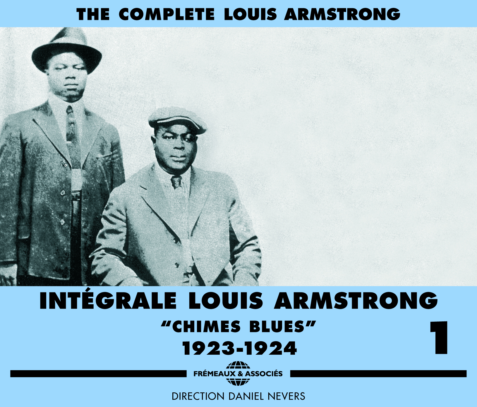 INTEGRALE LOUIS ARMSTRONG VOLUME 1 CHIMES BLUES 1923 1924 COFFRET TRIPLE CD AUDIO