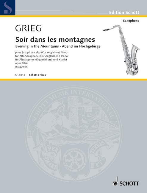 Soir dans les montagnes