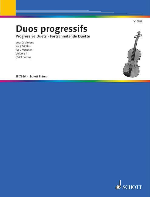 PROGRESSIVE DUETS BAND 1 VIOLONS