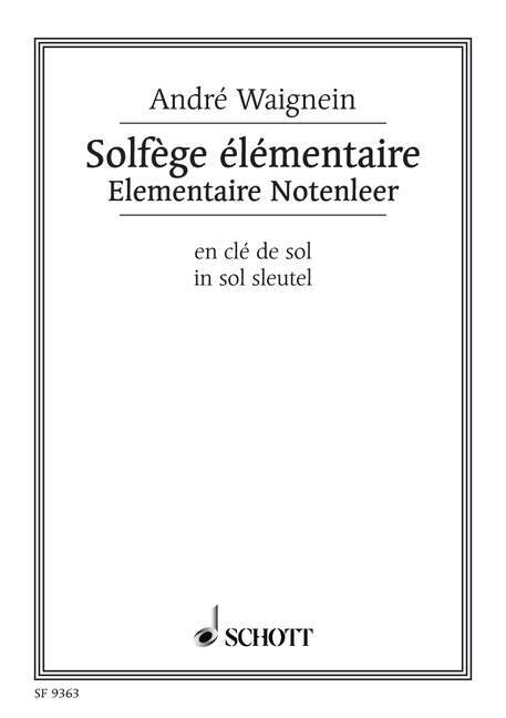 Solfège Élémentaire