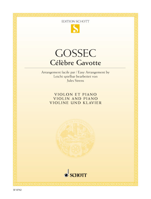 Célèbre Gavotte