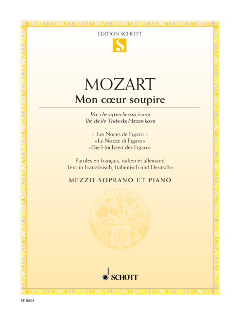 Mon coeur soupire (Mezzo)