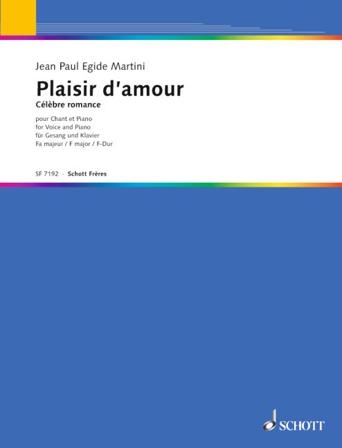 Plaisir d'amour Fa majeur