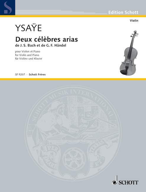 DEUX CELEBRES ARIAS VIOLON