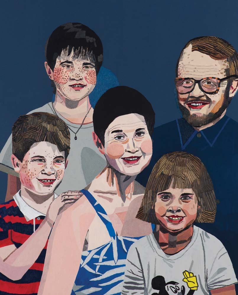 Jonas Wood Portraits /anglais