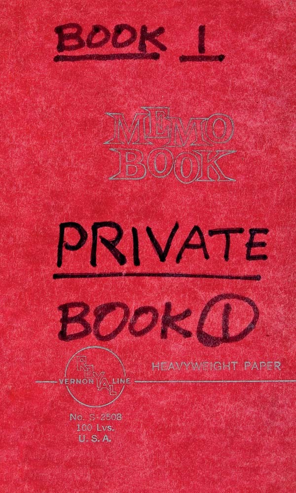 Lee Lozano: Private Book 1 /anglais