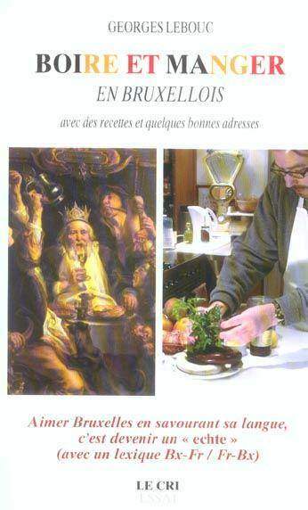 Boire et manger en bruxellois