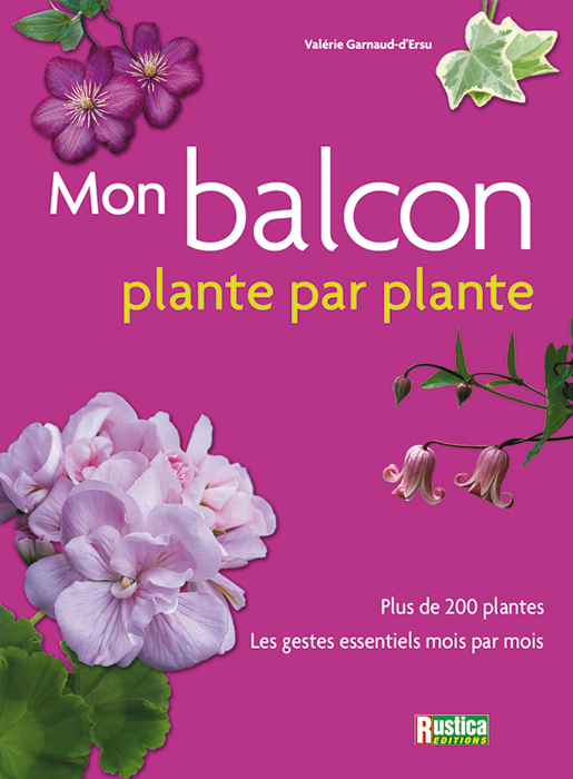 Mon balcon, plante par plante