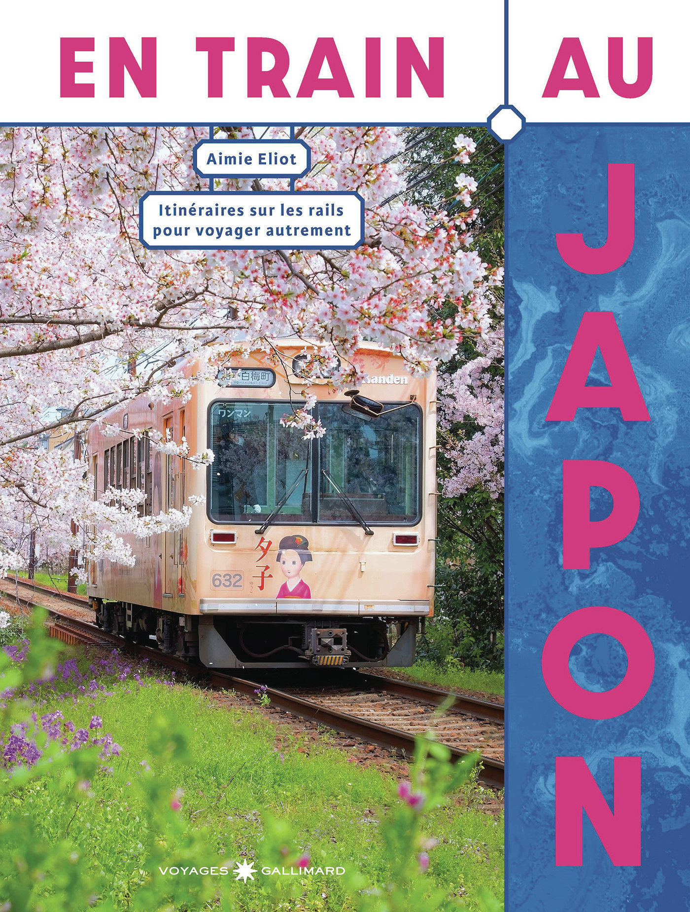 En train au Japon