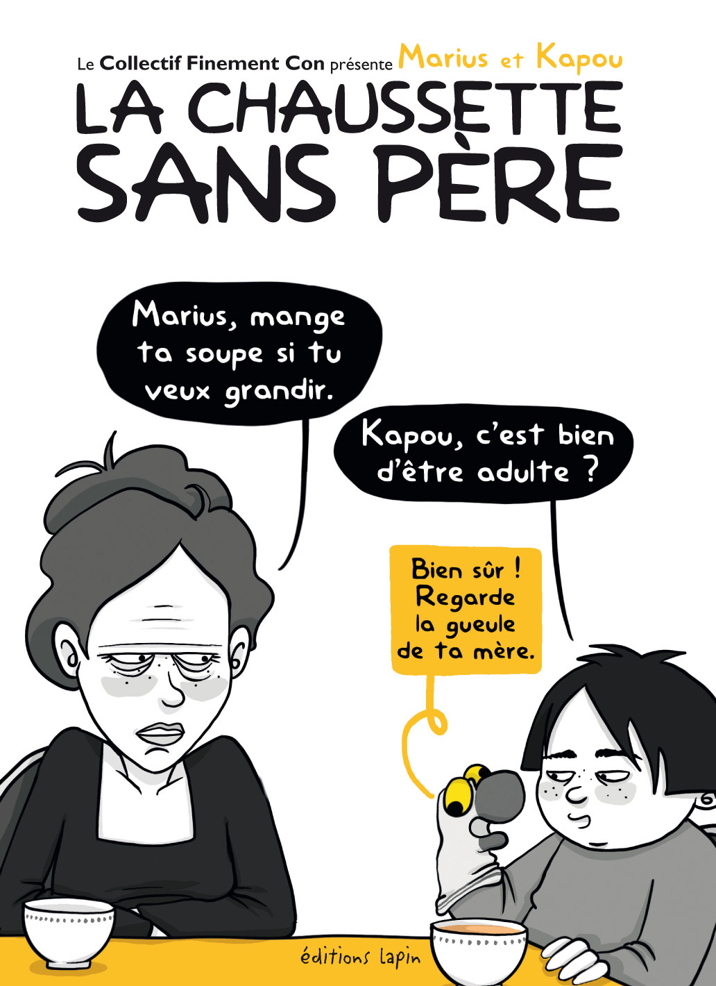 Marius et Kapou - la chaussette sans père