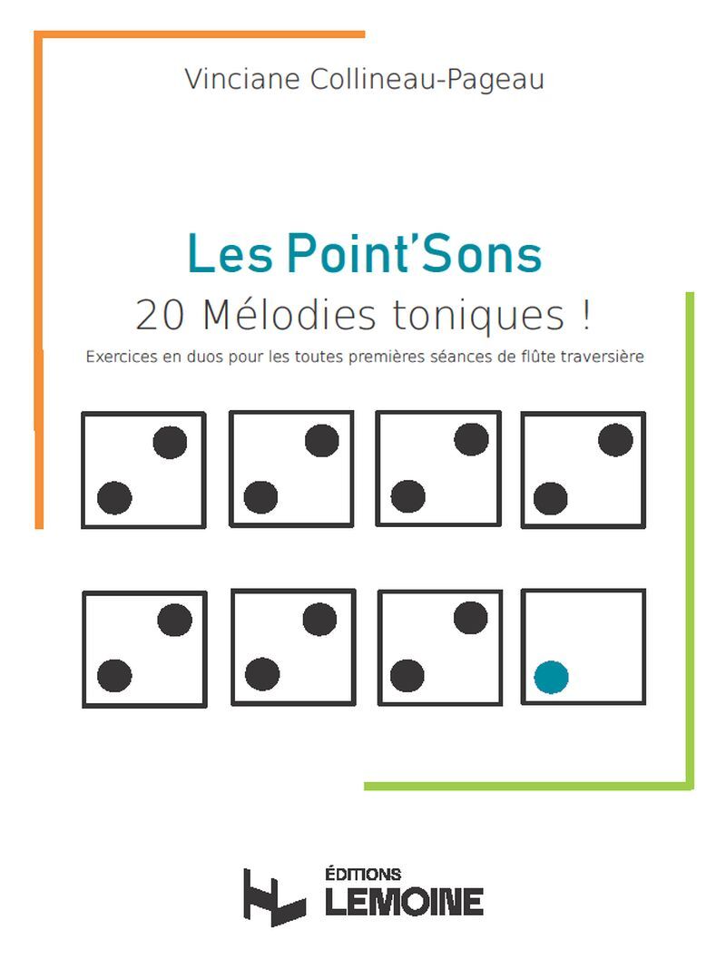 LES POINT'SONS - 20 MELODIES TONIQUES --- FLUTE TRAVERSIERE ET PIANO - EXERCICES EN DUO POUR LES TOU