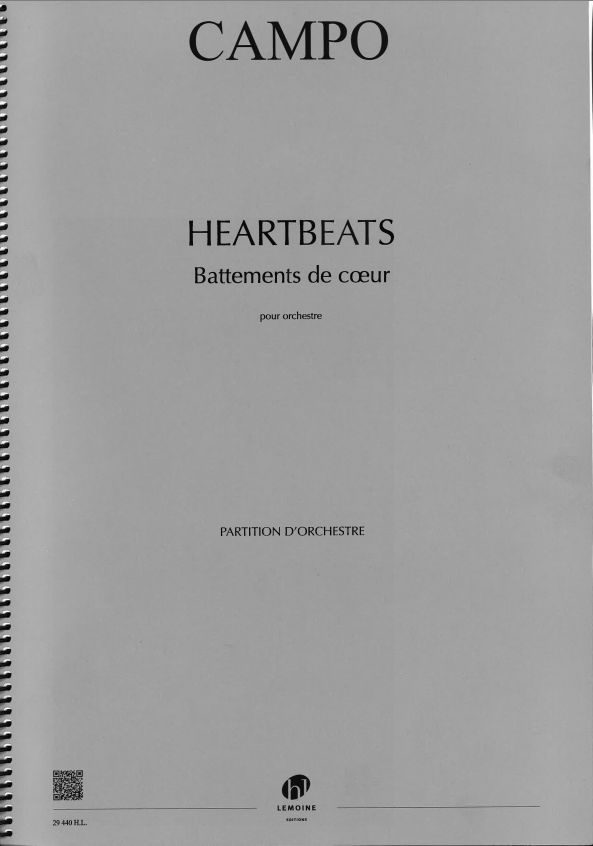 HEARTBEATS POUR ORCHESTRE --- CONDUCTEUR - BATTEMENTS DE COEUR