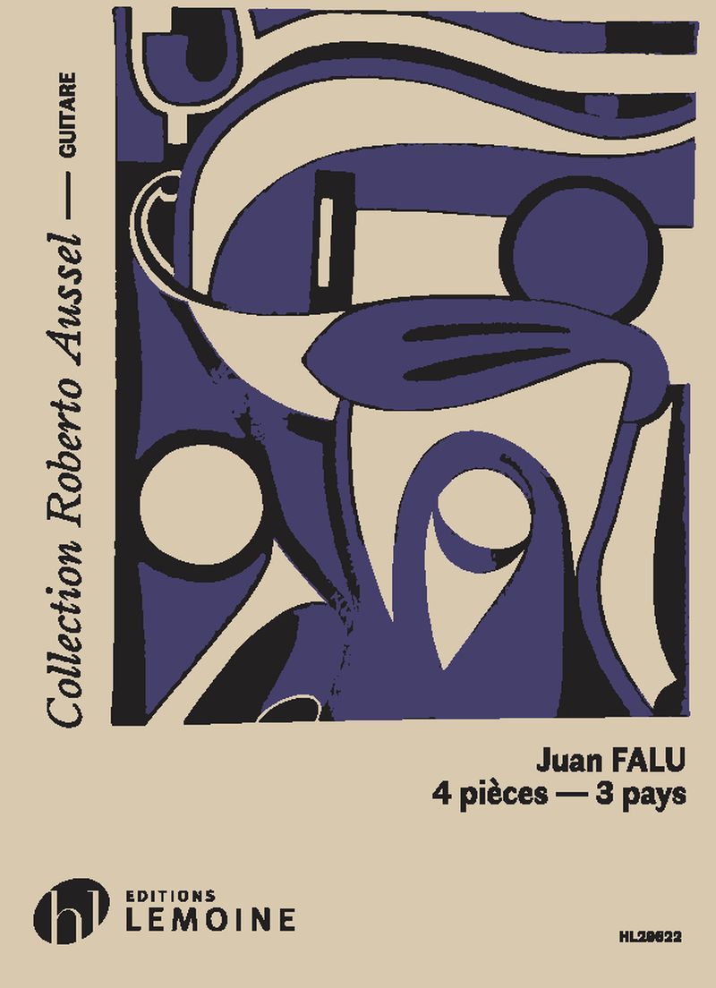 4 PIECES - 3 PAYS --- GUITARE - EDITION BILINGUE