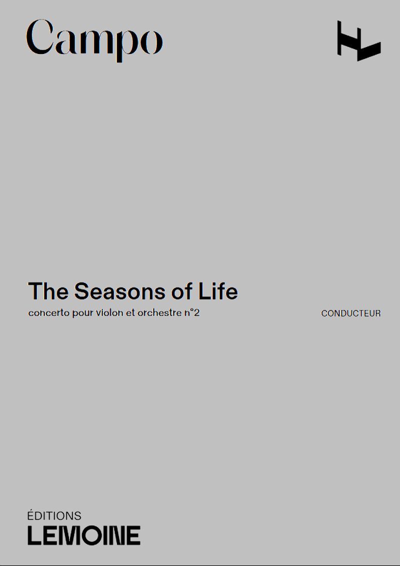 THE SEASONS OF LIFE --- CONDUCTEUR - CONCERTO POUR VIOLON ET ORCHESTRE N2