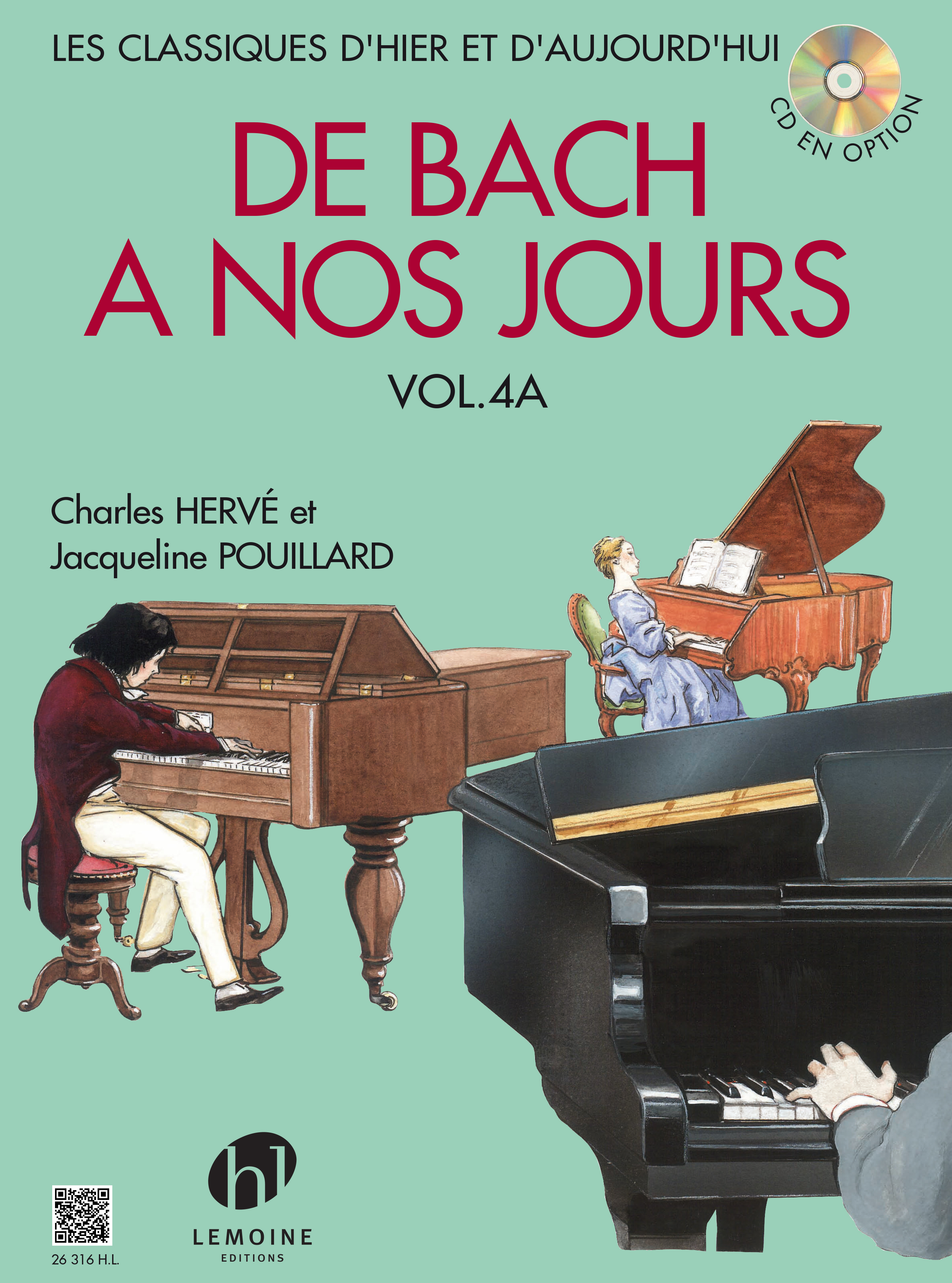 DE BACH A  NOS JOURS VOL.4A --- PIANO