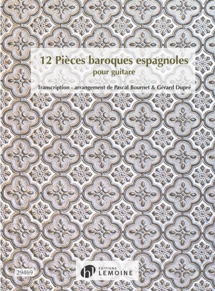 12 PIECES BAROQUES ESPAGNOLES --- GUITARE