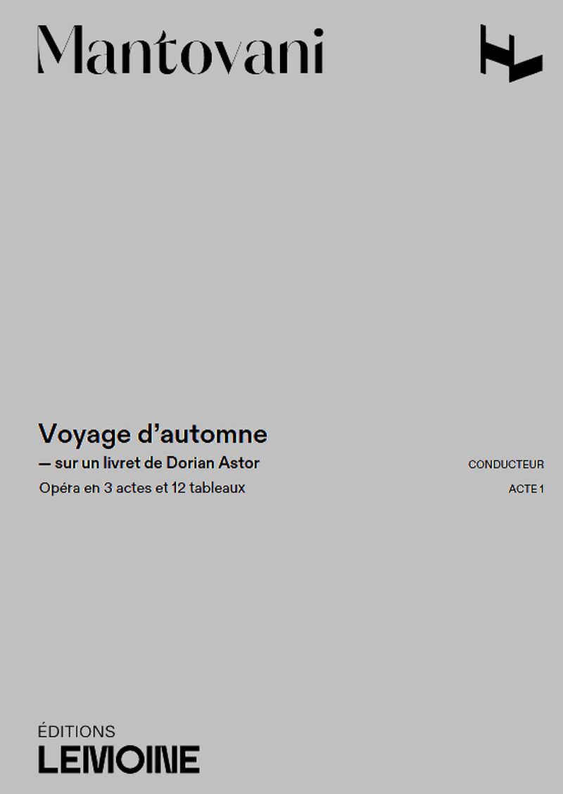 Voyage d'automne --- Conducteur