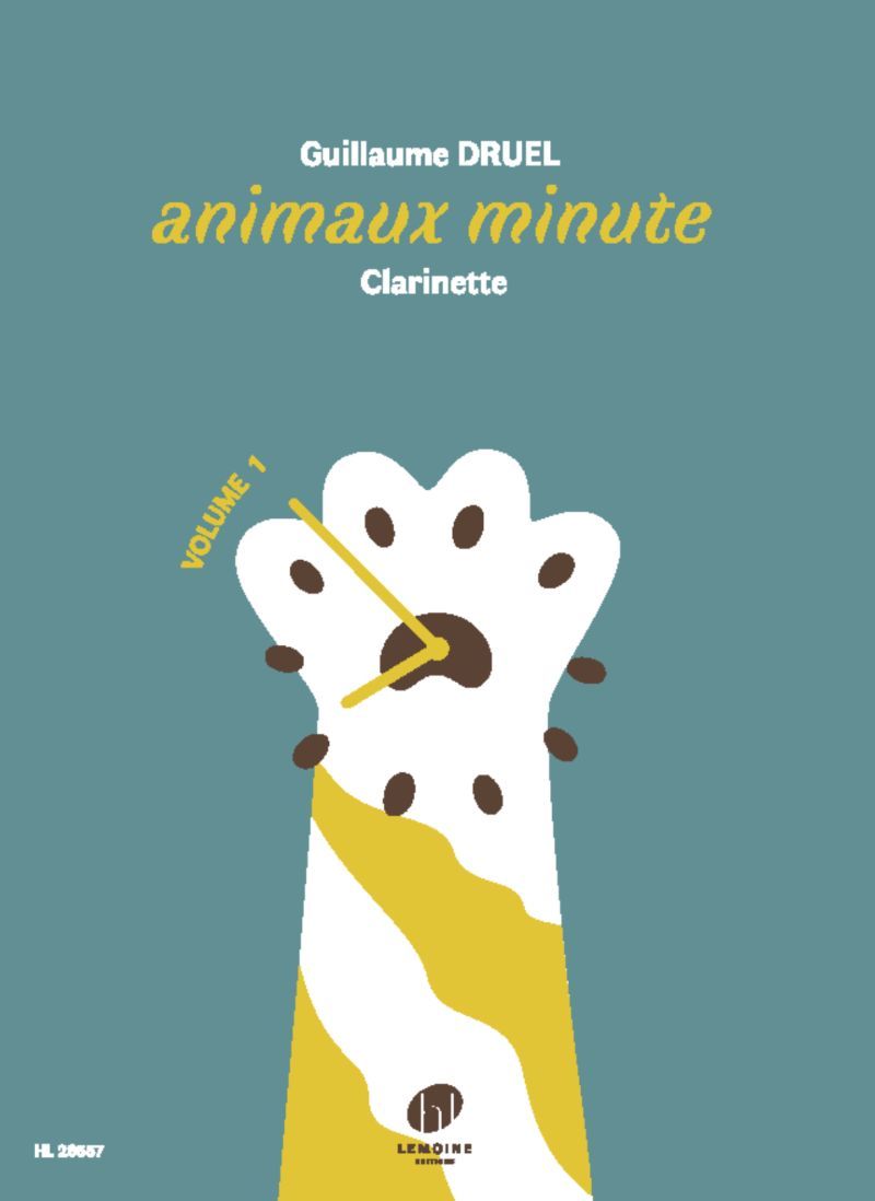 ANIMAUX MINUTE V1 --- CLARINETTE SEULE