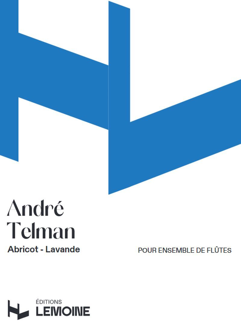 Abricot-Lavande pour ensemble de flûtes traversières --- Conducteur et parties séparées