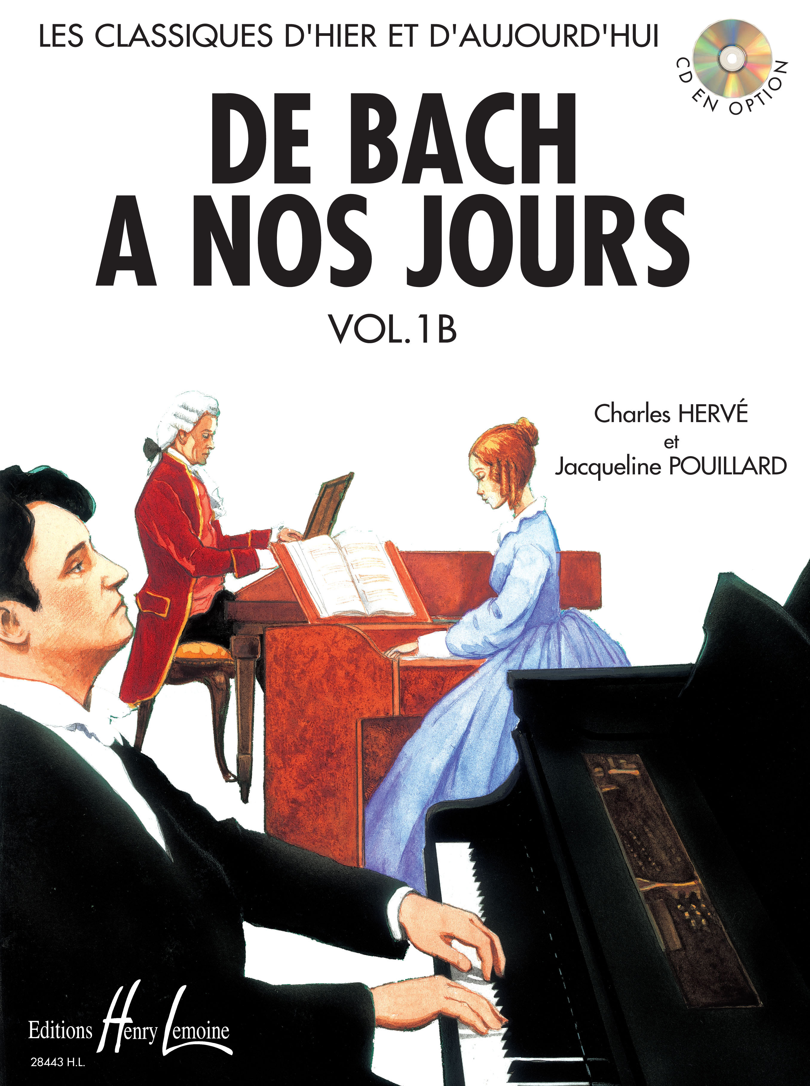 DE BACH A  NOS JOURS VOL.1B --- PIANO