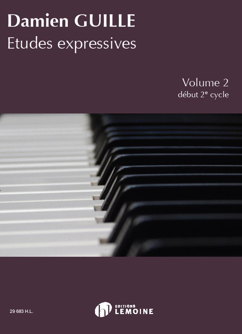 ETUDES EXPRESSIVES V2 (DEBUT 2E CYCLE) --- PIANO
