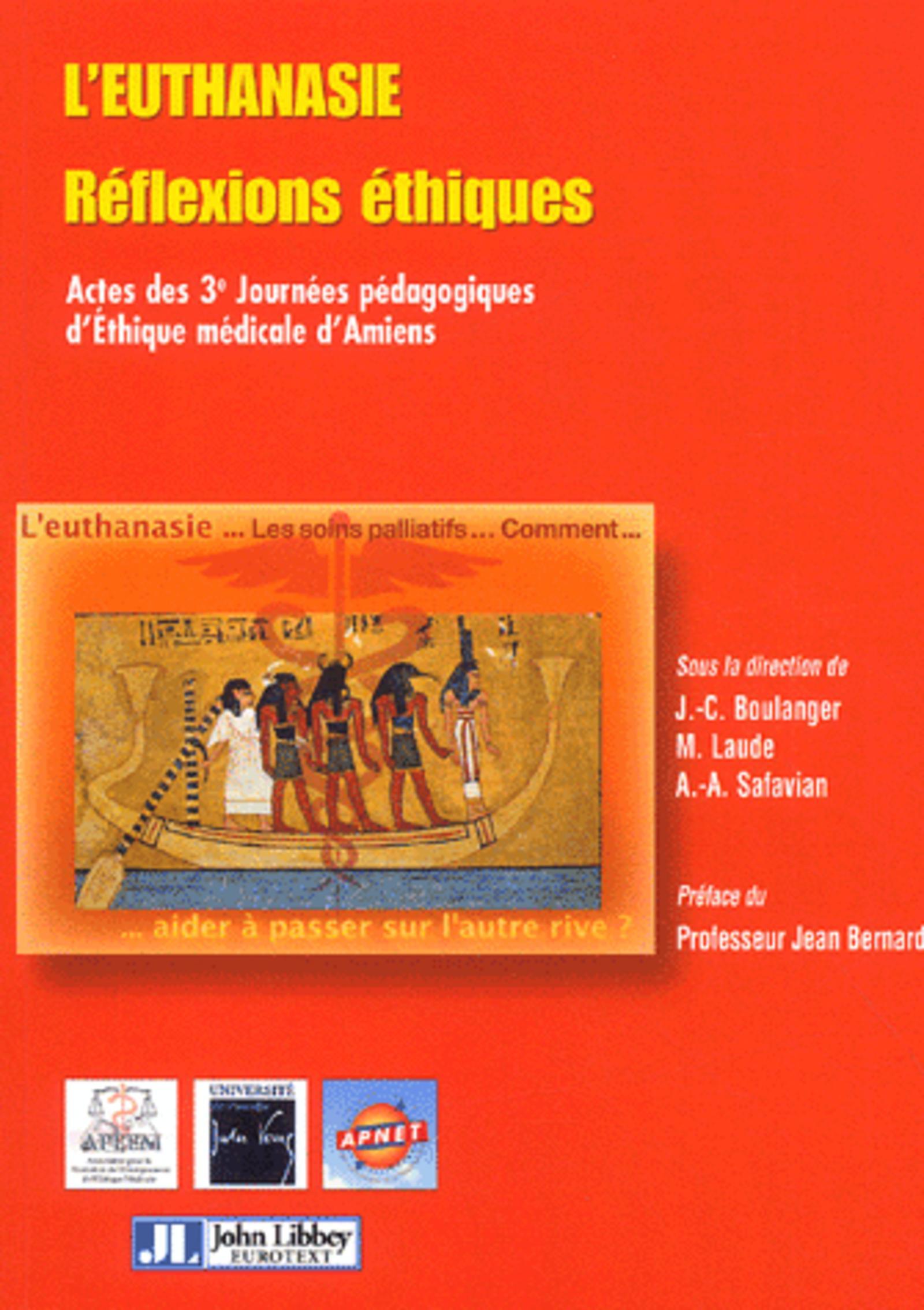 L'EUTHANASIE. REFLEXIONS ETHIQUES