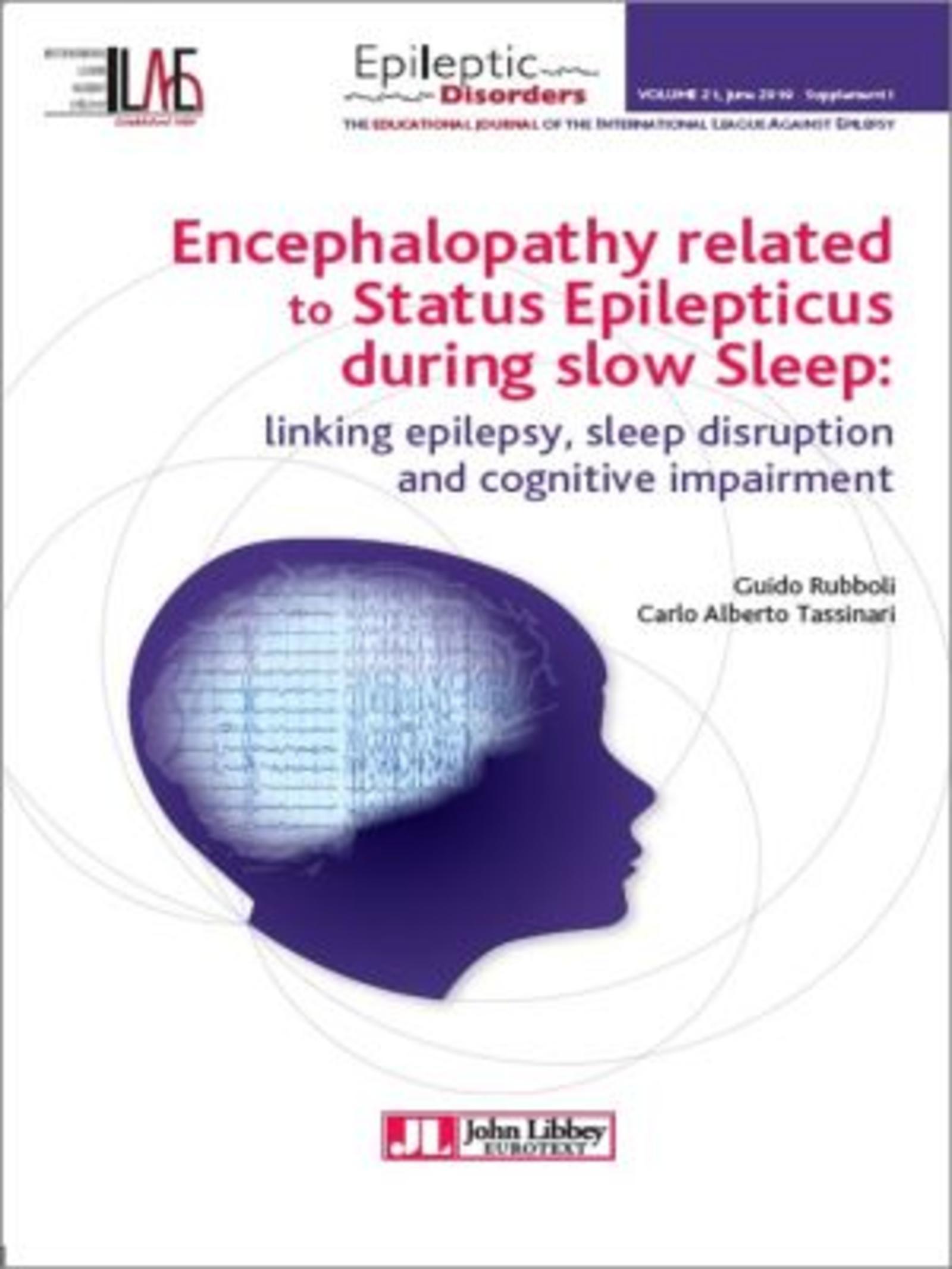 Encephalopathy related to Status Epilepticus during slow Sleep :