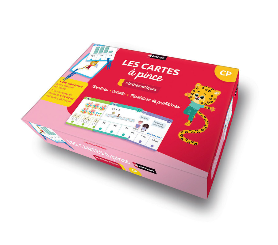 Les cartes à Pince Mathématiques CP - 2020