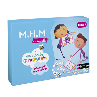 MHM - Ma boite de magnets découvrir les nombres 6 enfants - PCF