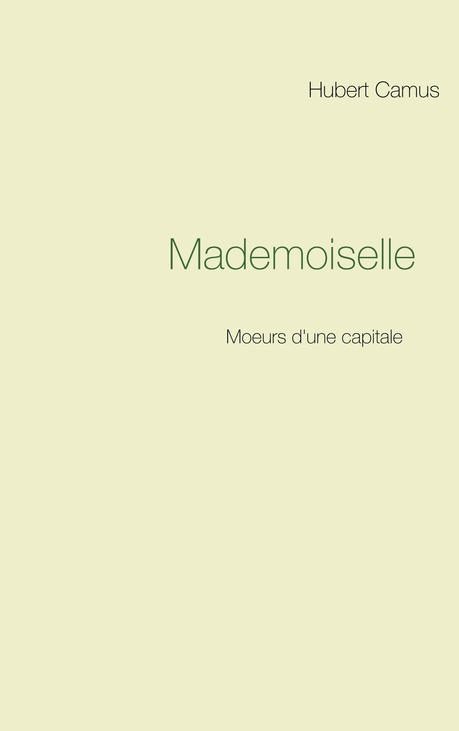 Mademoiselle