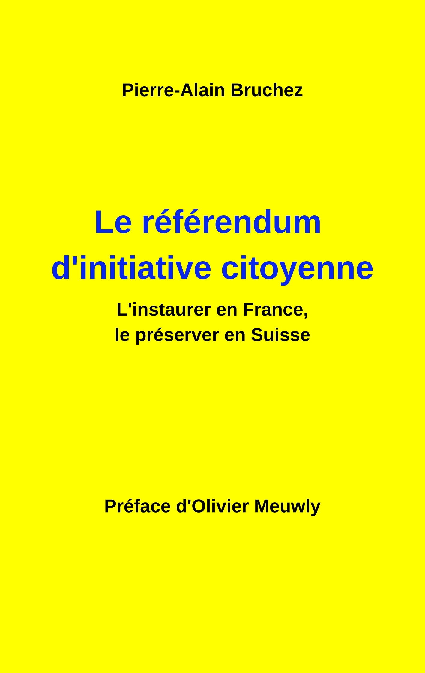Le référendum d'initiative citoyenne