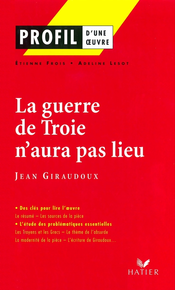 Profil - Giraudoux : La guerre de Troie n'aura pas lieu