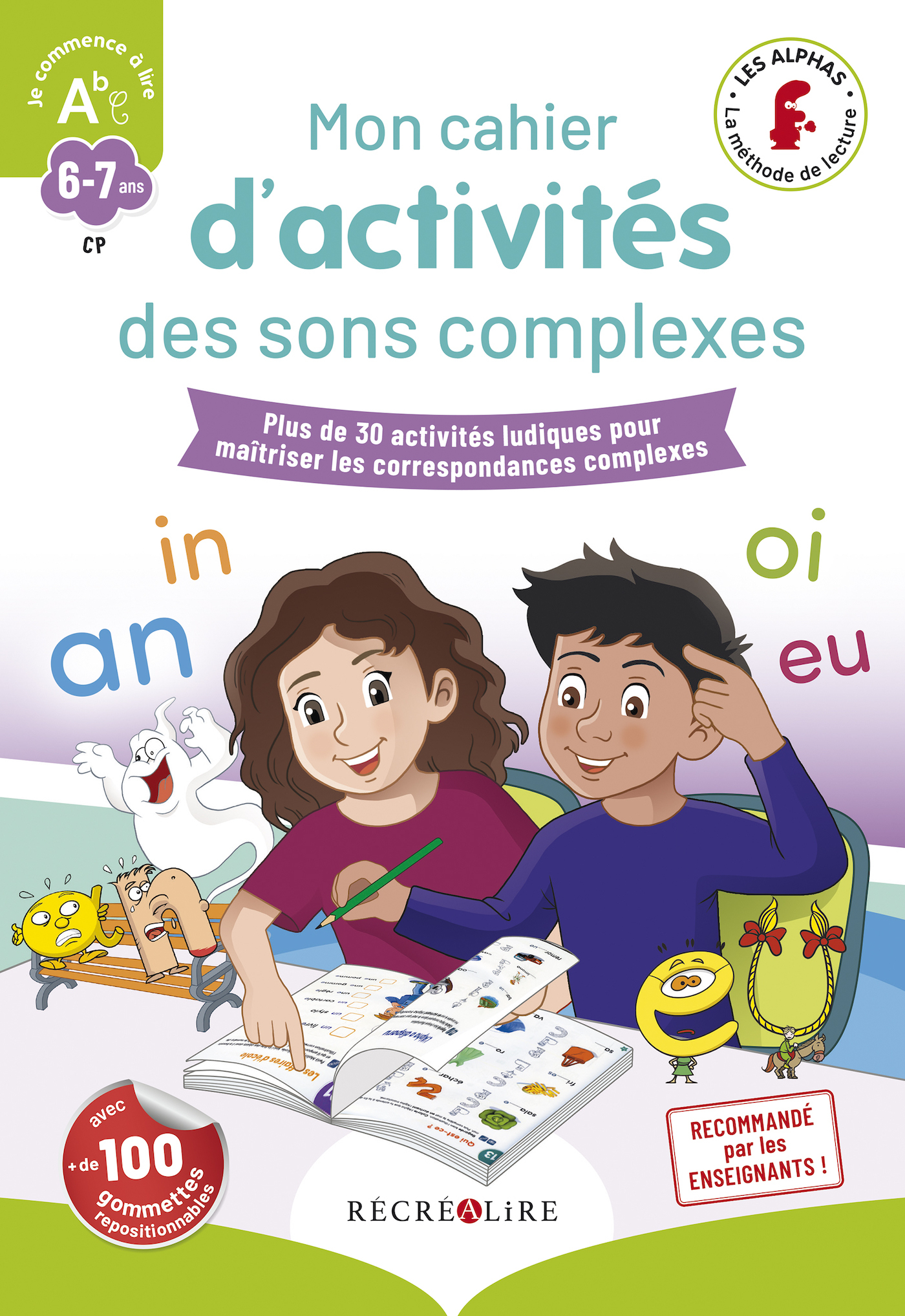 Mon cahier d'activités des Alphas - Les sons complexes