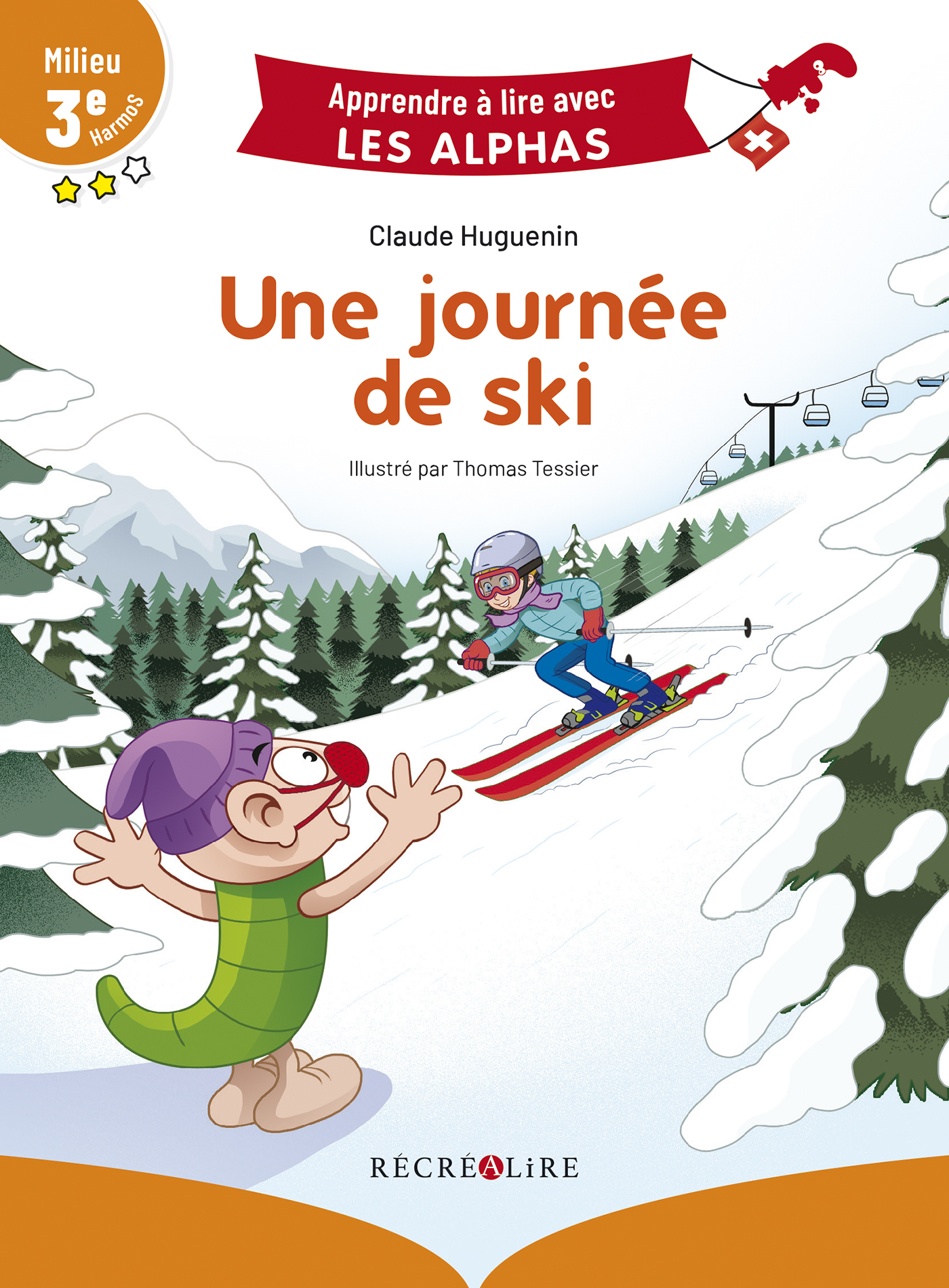Une journée de ski - Milieu 3ème Harmos