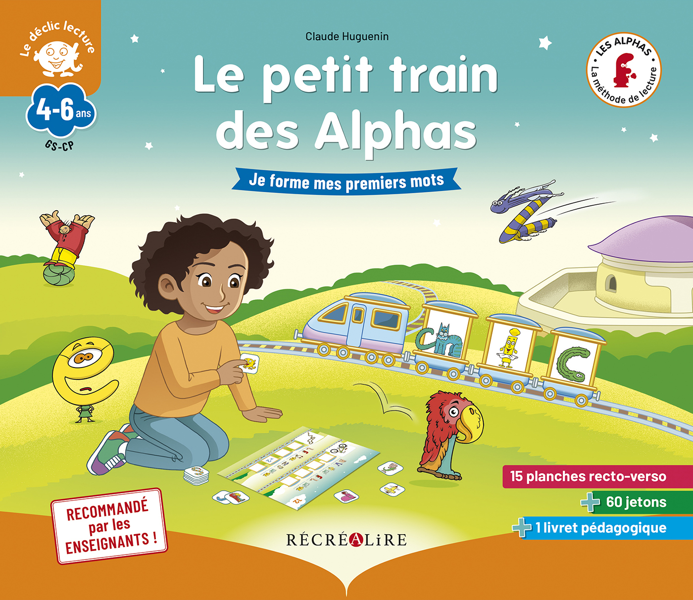 Le petit train des alphas - Jeu de phonologie