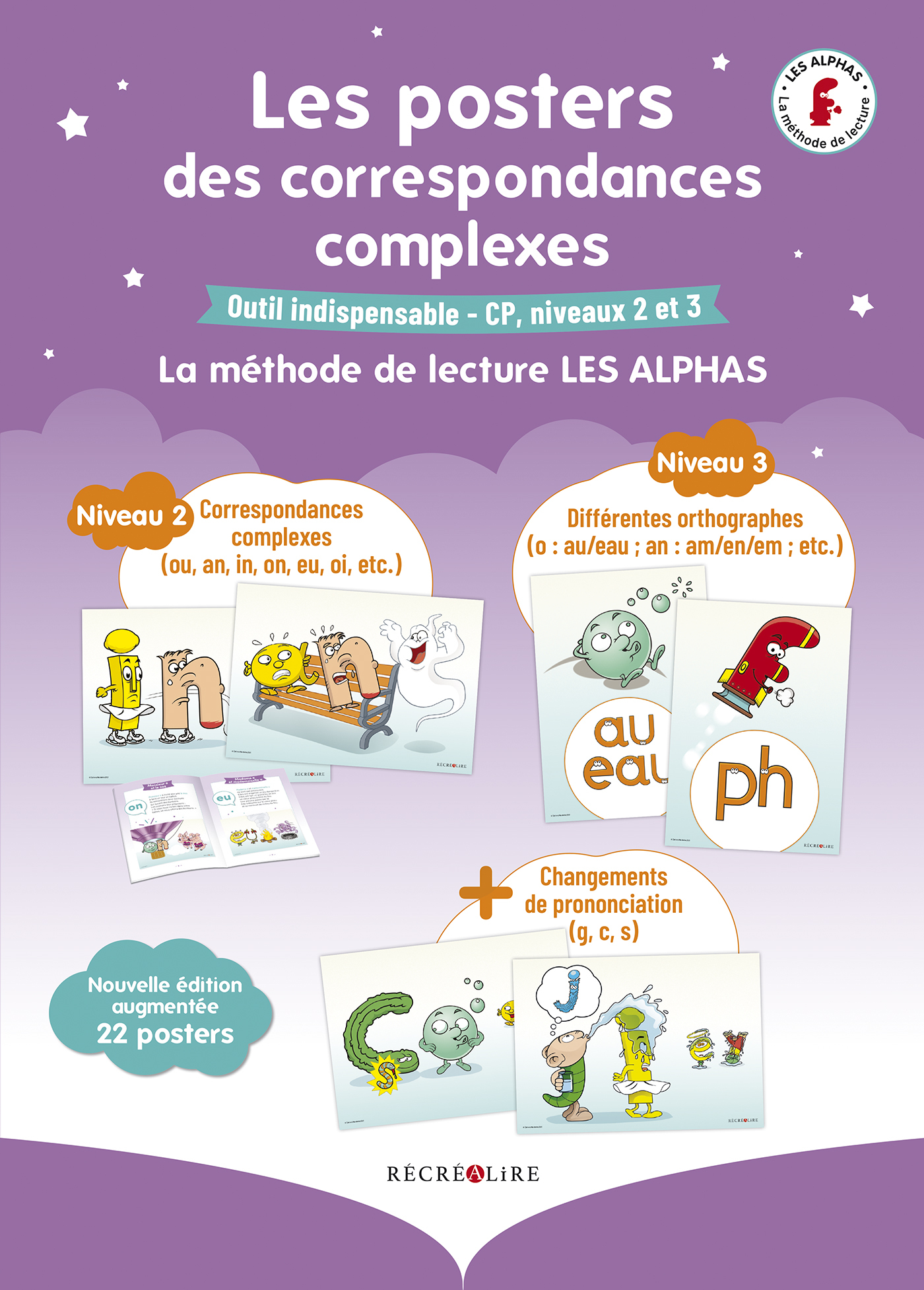 Les Posters des correspondances complexes les Alphas - Nouvelle édition - CP