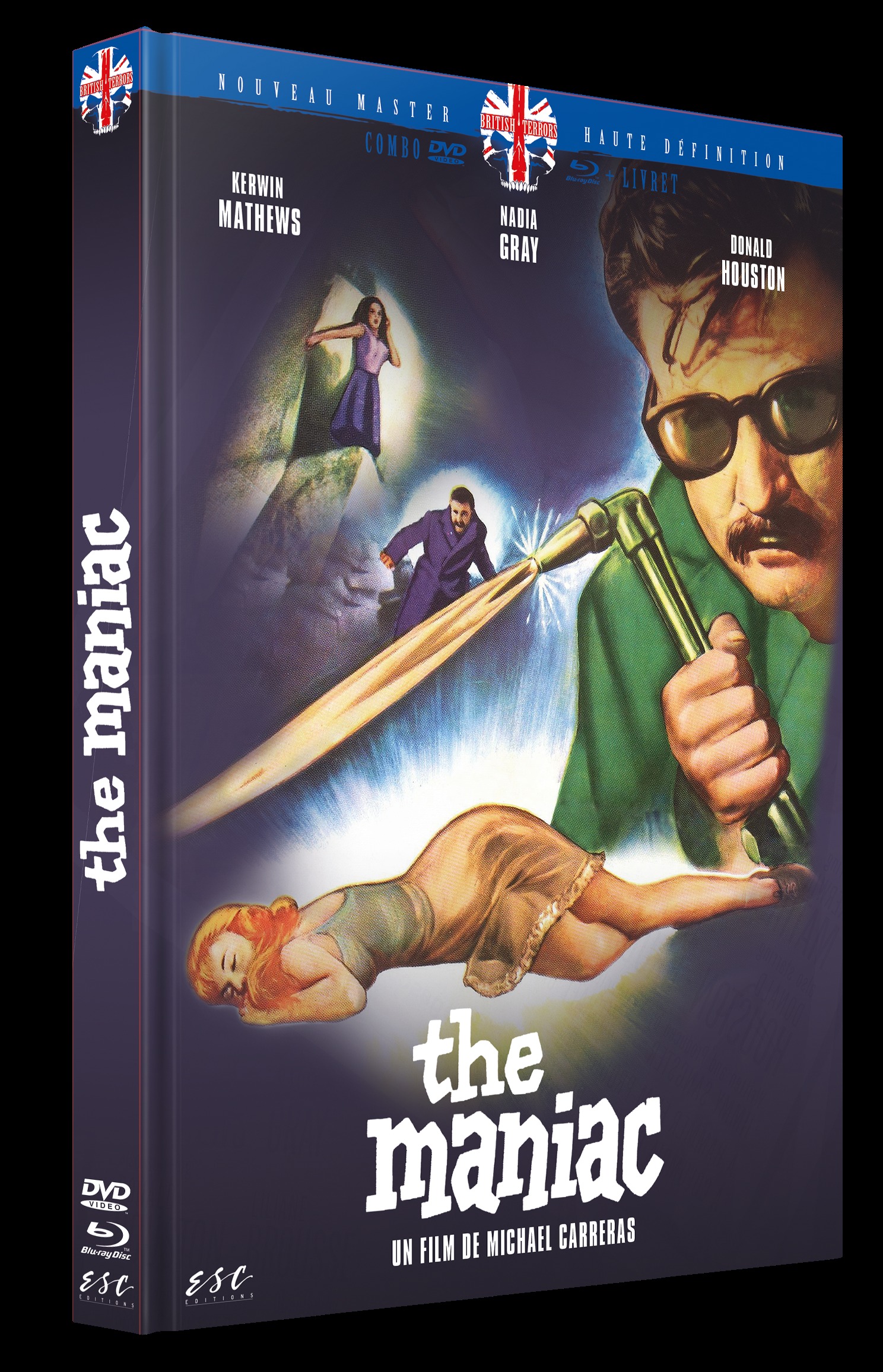 THE MANIAC - COMBO BRD + DVD + LIVRET 16 PAGES