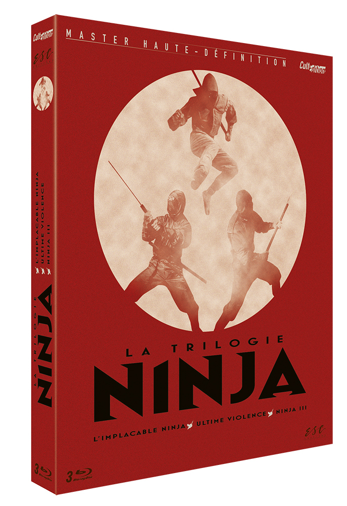 TRILOGIE NINJA - COFFRET 3 BLU-RAY : L'IMPLACABLE NINJA + NINJA III + ULTIME VIOLENCE