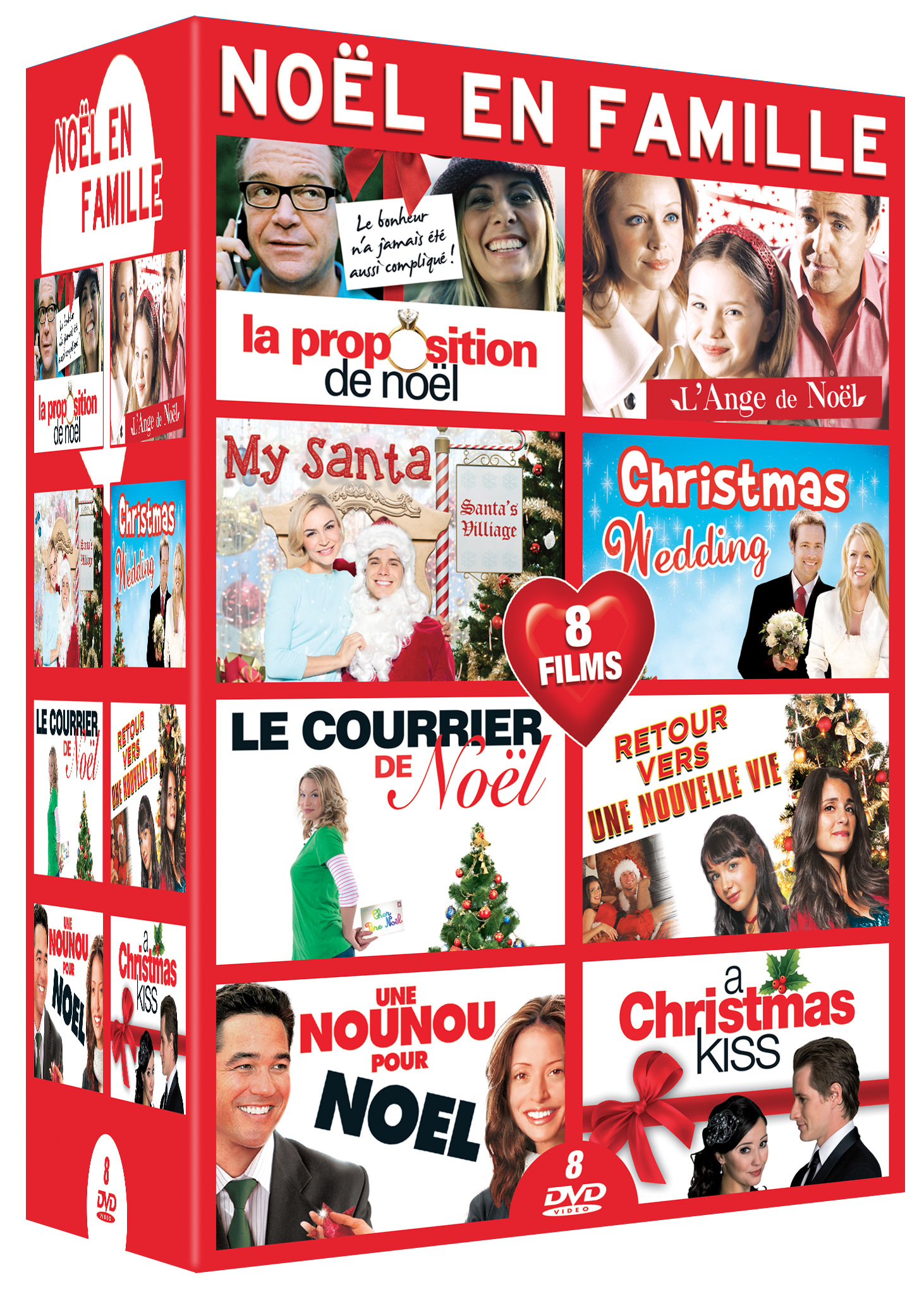 COMEDIES ROMANTIQUES DE NOEL (LA PROPOSITION DE NOEL - L'ANGE DE NOEL - MY SANTA )