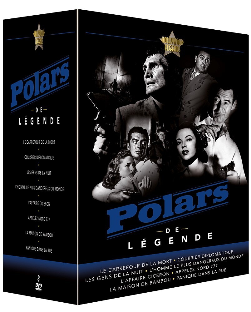 POLARS DE LEGENDE (CARREFOUR DE LA MORT - COURRIER DIPLOMATIQUE - GENS DE NUIT - APPELEZ NORD 777 )