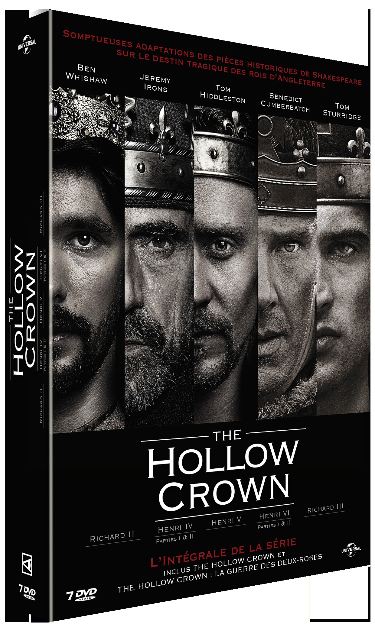 HOLLOW CROWN S1 + S2 (THE) - 7 DVD